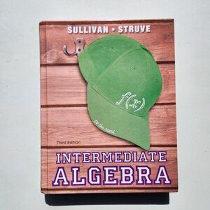 Intermediate Algebra 3rd Edition textbook book Hardcover 9780321880123 Math Math